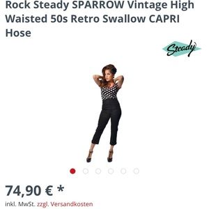 Pinup/rockabilly Rocksteady Capri